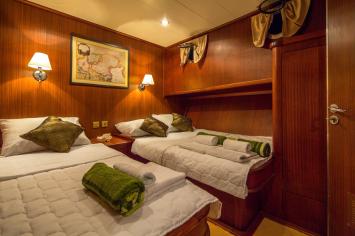 Yachtcharter gulet_croatia_charter_queen_of_adriatic_twinbed
