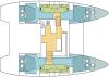 Yachtcharter Lagoon 450 F 4cab layout