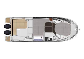 Yachtcharter merryfisher895layout