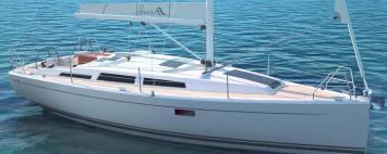 Yachtcharter Hanse 348Â  top