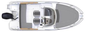 Yachtcharter cap camarat 6.5wa layout