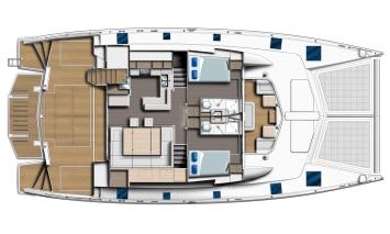 Yachtcharter moorings 5800 upper layout