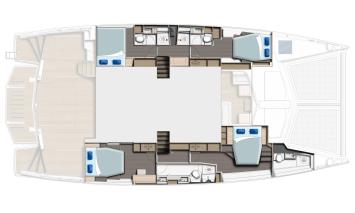 Yachtcharter moorings5800 layout