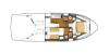 Yachtcharter fairline squadron 42 layout