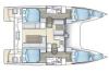 Yachtcharter Nautitech Open 40 Layout(4+2cab/2WC)