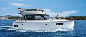 Yachtcharter Bavaria E40 Fly 3cab top