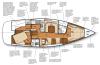 Yachtcharter Catalina 445_floorplan