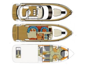 Yachtcharter Sunquest 57_layout