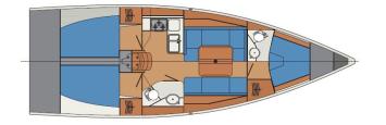 Yachtcharter interior38 II