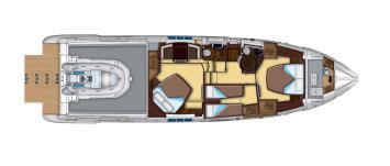 Yachtcharter 1500A PLAN 55S_Lowerdeck_Garage