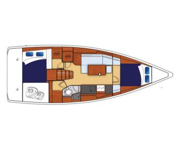 Yachtcharter 38 1_deck_plan