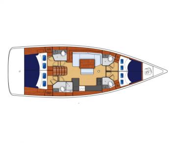 Yachtcharter 48 4_deck_plan