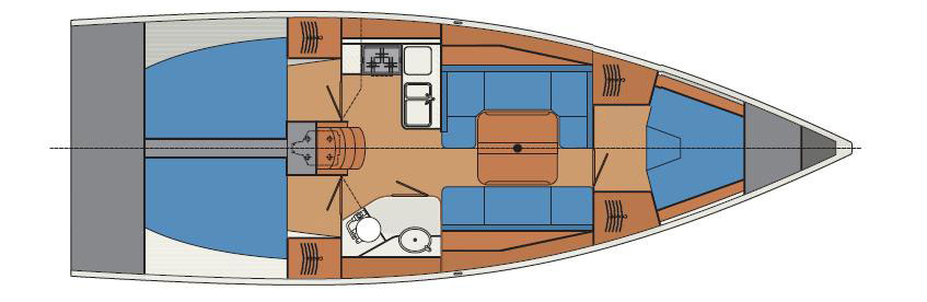 Yachtcharter interior38