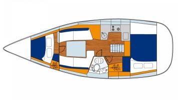 Yachtcharter sunsail 32i