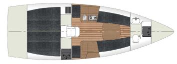Yachtcharter sun fast 3300