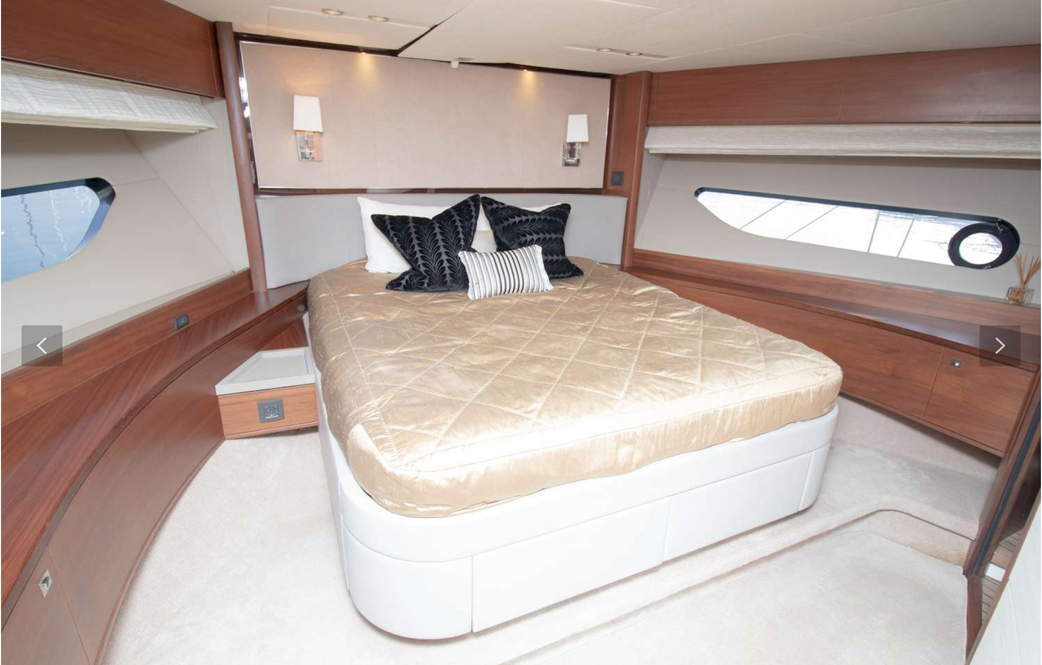 Yachtcharter Princess V88 Guest Cabin