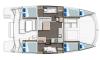 Yachtcharter leopard43 PC 4cabin sketch