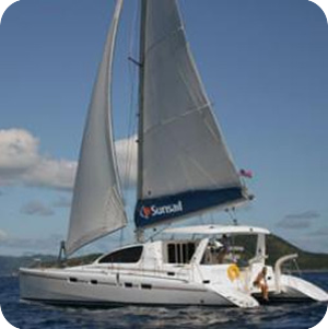 Yachtcharter leopard434 4cab top