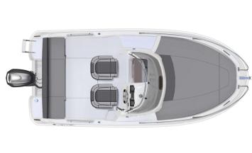 Yachtcharter cap camarat 5.5 wa series 2 layout