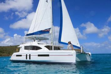 Yachtcharter leopard 58 6cab outview