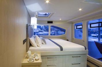Yachtcharter leopard 58 6cab cabin
