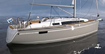 Yachtcharter Bavaria Cruiser 34 style 2cab top