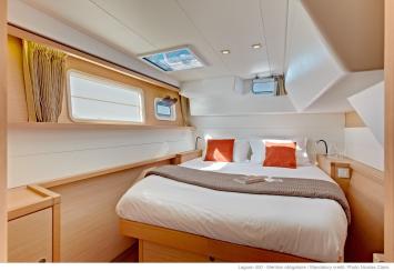 Yachtcharter lagoon52F 4cab bed