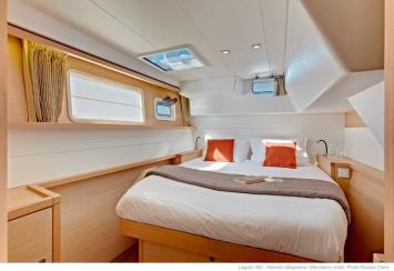 Yachtcharter Lagoon450S 3Cab bedroom