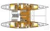 Yachtcharter lagoon570 6cab layout