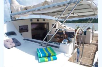 Yachtcharter lagoon55 4cab outview