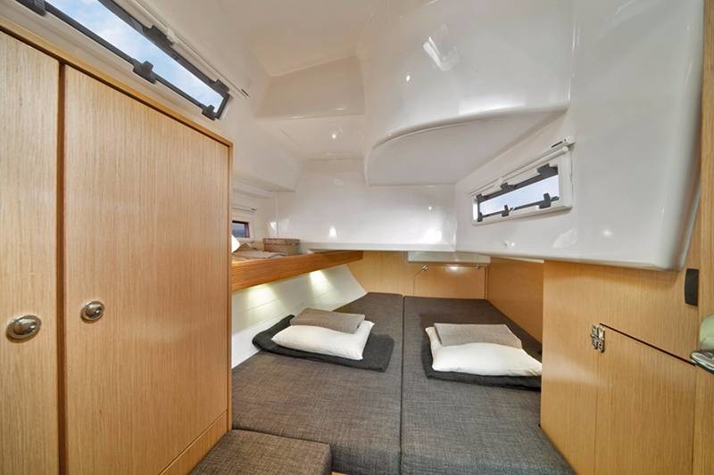 Yachtcharter Bavaria 40 cruiser avantgrade 3cab cabin