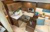 Yachtcharter Bavaria C57 style 5cab kitchen