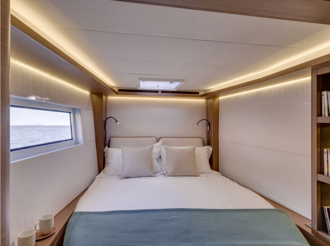 Yachtcharter lagoon50 5cab cabin