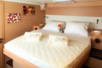 Yachtcharter Lagoon52 4Cab bed