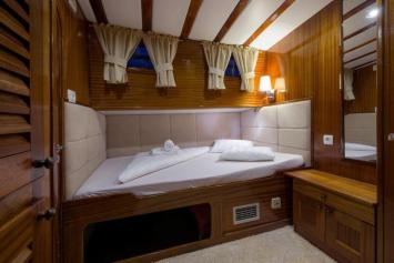 Yachtcharter Gulet linda 7cab cabin