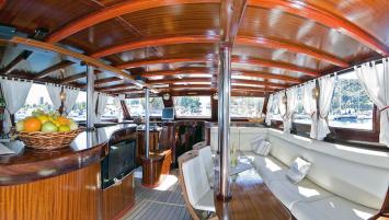 Yachtcharter Gulet Sedna 3cab salon