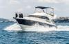 Yachtcharter fairline squadron 42 cruising front view