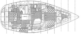 Yachtcharter Farr 60 pilot house 4cab layout