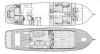 Yachtcharter Gulet Eleganza 5cab layout