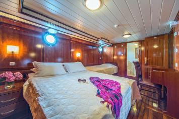 Yachtcharter Gulet luna 8cab cabin