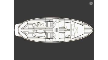 Yachtcharter Gulet luka 3cab layout