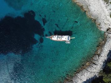 Yachtcharter Gulet vila vrgade 4cab top