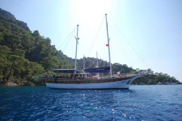 Yachtcharter Gulet Blue Pearl 2 side