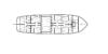 Yachtcharter Gulet Blue Pearl 2 layout
