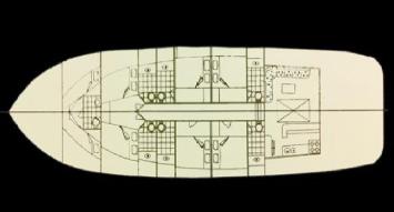 Yachtcharter Askim Deniz 6cab layout