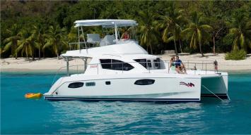 Yachtcharter Leopard 39 pc 4cab side