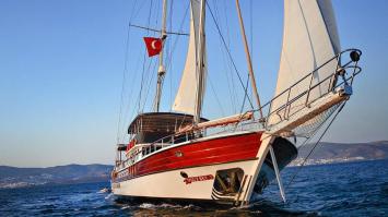 Yachtcharter Oguz Bey 12cab front