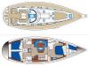 Yachtcharter Ocean star 51.2 owner 3cb layout