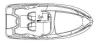 Yachtcharter Quicksilver 555 Commander layout