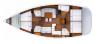 Yachtcharter jeanneau 53 5 cabin layout